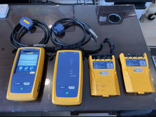 Fluke Networks DSX-8000 Versiv2 DSX Cable Analyzer Cat6a Cat8 Versiv wfiber mod